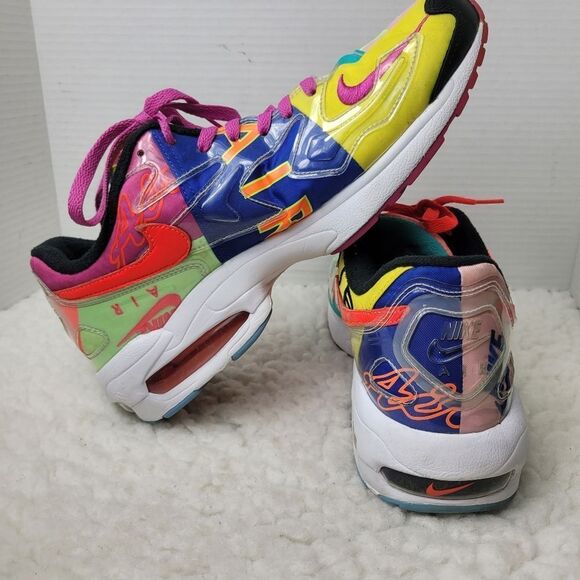 Nike Air Max 2 Light QS 'Logos'× Atmos  Mens Size 11 MultiColor BV7406-001 Sole - Picture 6 of 11